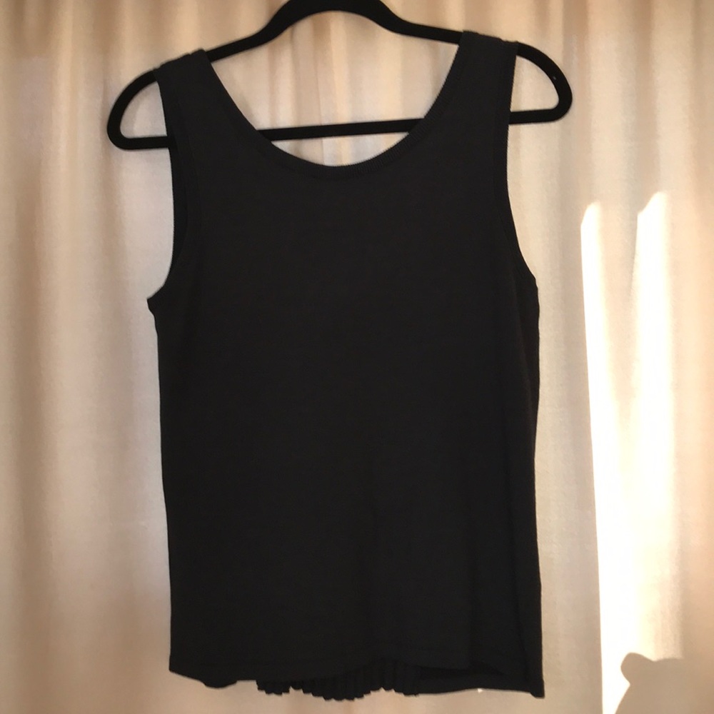 Carol Little black dressy tank